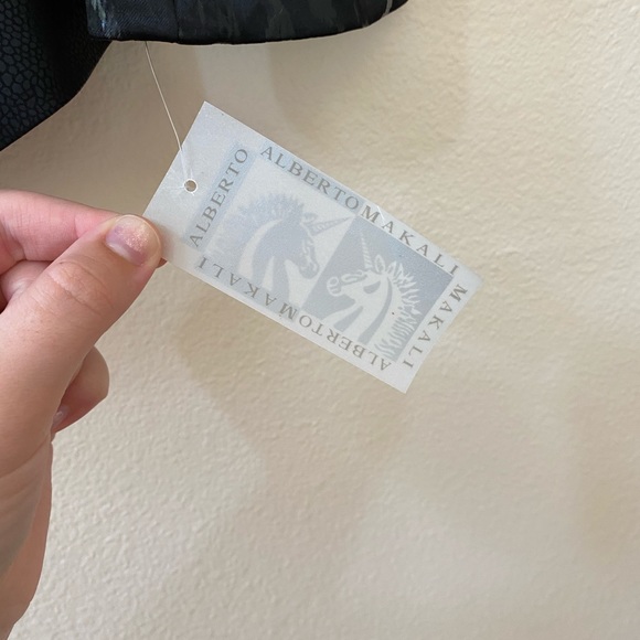 NWT Alberto Makali Leopard Asymmetrical Blazer - Picture 7 of 8